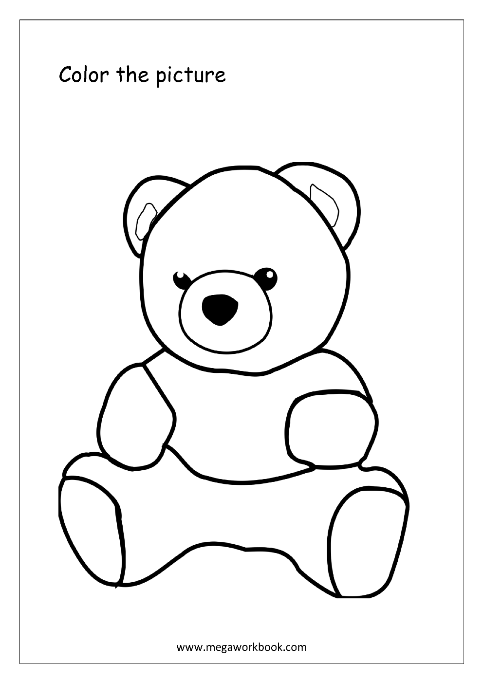 Free Coloring Sheets - Miscellaneous - MegaWorkbook