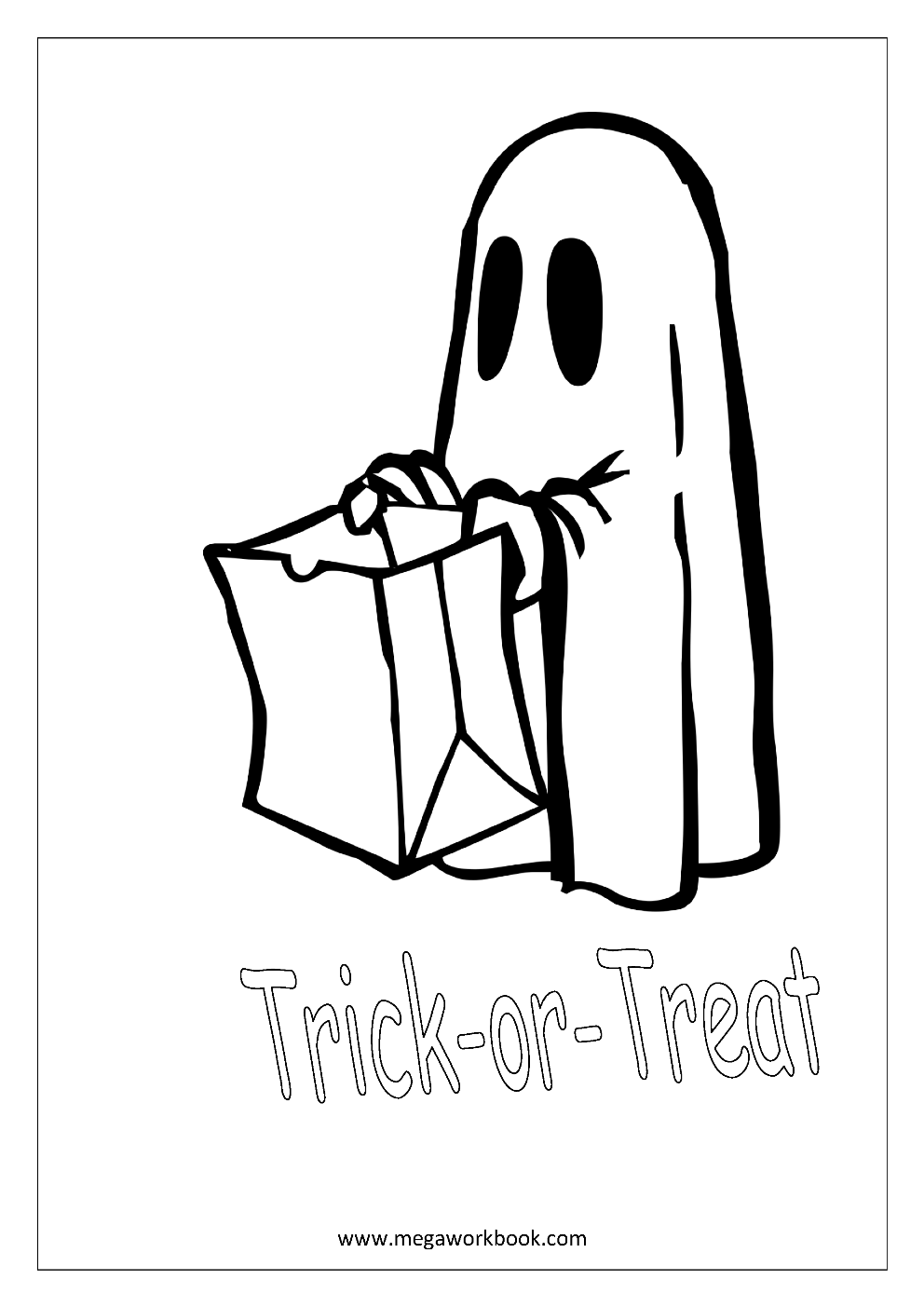 Halloween Coloring Pages - Halloween Coloring Sheets - Halloween