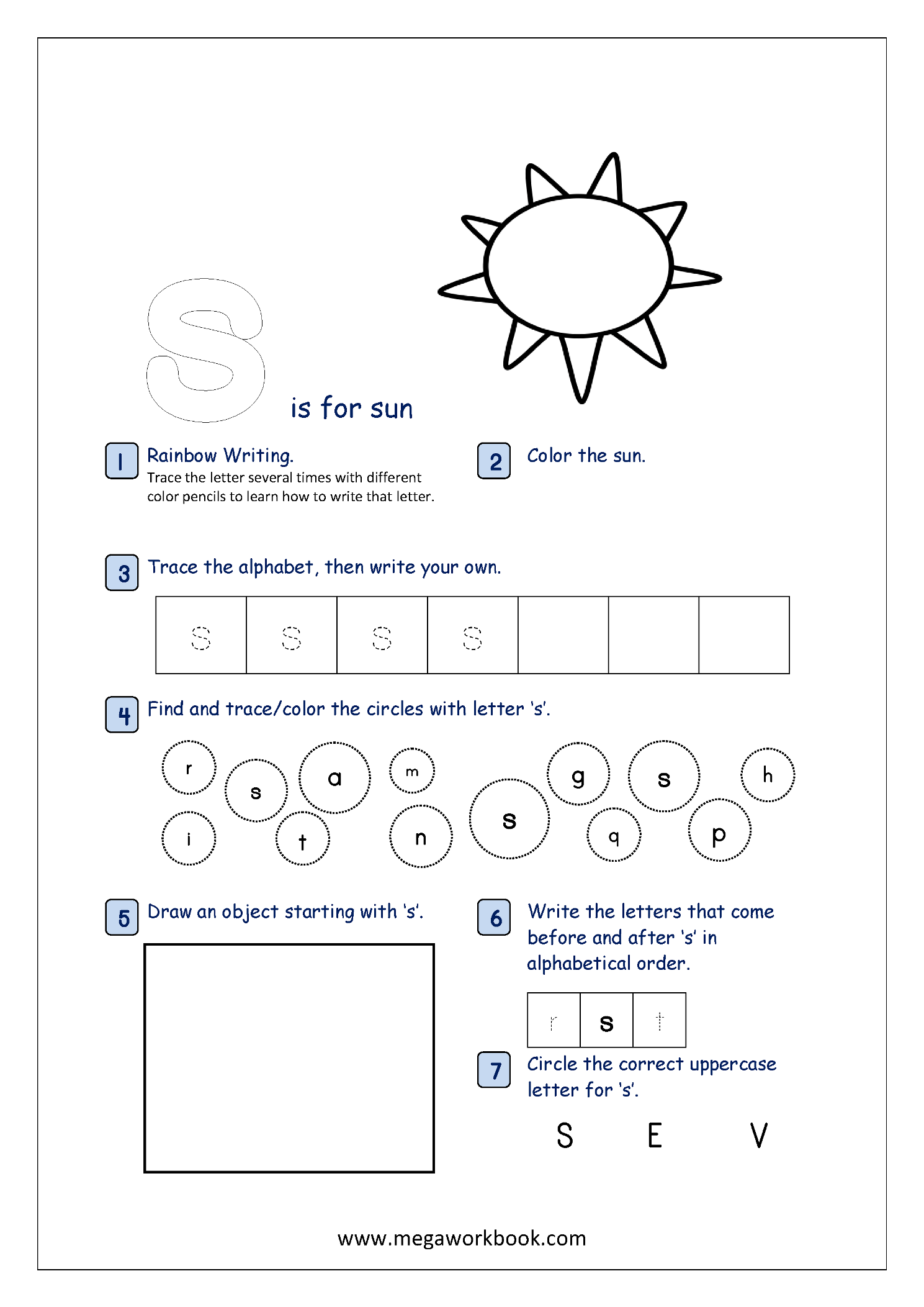 Free Printable Alphabet Recognition Worksheets For Small Letters