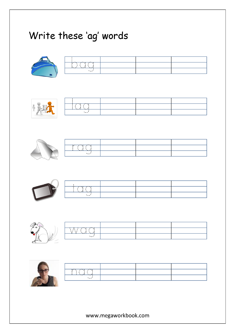 Preschool 3 Letter Words Worksheets Printable - Preschool Worksheet Gallery