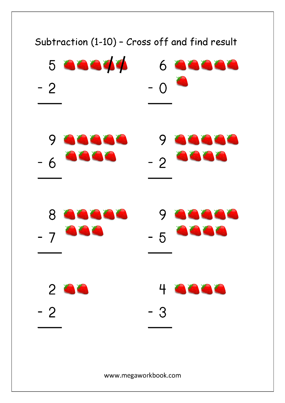 subtracting-multiples-of-10-worksheet