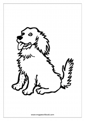 Dog Coloring Pages - Animal Coloring Pages
