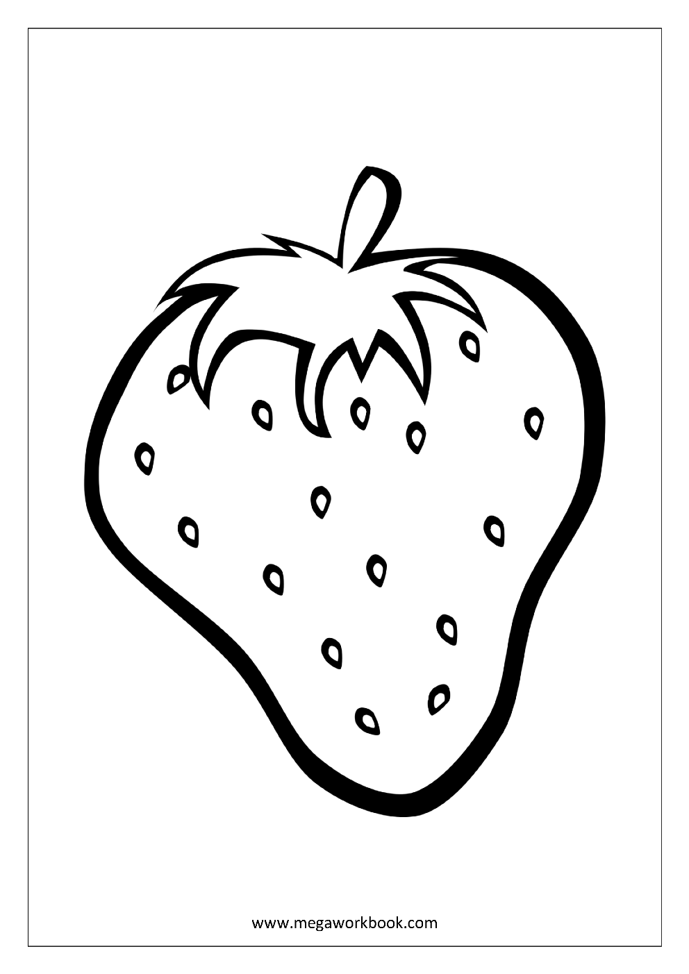 Fruit Coloring Pages   Vegetable Coloring Pages   Food Coloring ...