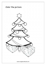 Coloring Sheet - Christmas Tree