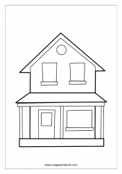 Coloring_Sheet_House