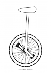 Coloring_Sheet_Unicycle
