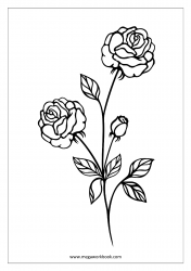 Coloring_Sheet_Roses