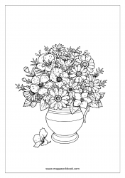 Coloring_Sheet_Vase_With_Flowers_1