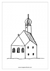 Christmas Coloring Pages - Christmas Coloring Sheets - Church