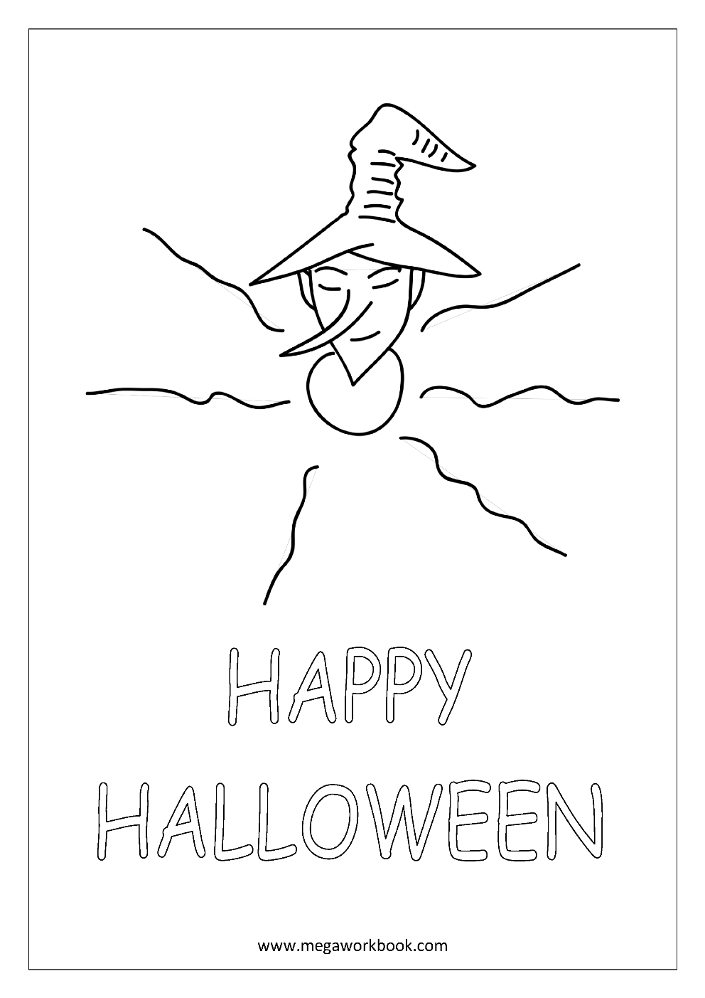 Halloween Coloring Pages - Halloween Coloring Sheets - Halloween ...