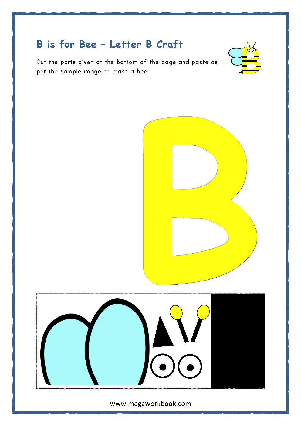 Letter B Craft Printables