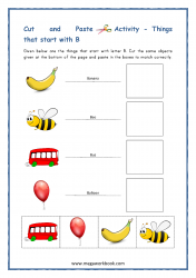 Letter_B_Activity_Printable_Worksheet_Preschoolers_Cut_And_Paste_Things_That_Start_With_Letter_B