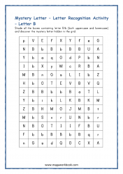 Letter_B_Activity_Printable_Worksheet_Preschoolers_Mystery_Letters_Letter_Recognition_Activity_Capital_And_Small_B