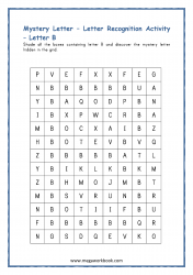 Letter_B_Activity_Printable_Worksheet_Preschoolers_Mystery_Letters_Letter_Recognition_Activity_Capital_B
