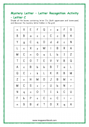 Letter_C_Activity_Printable_Worksheet_Preschoolers_Mystery_Letters_Letter_Recognition_Activity_Capital_And_Small_C