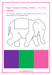 Letter_E_Activity_Printable_Worksheet_Preschoolers_E_For_Elephant_Tear_And_Paste