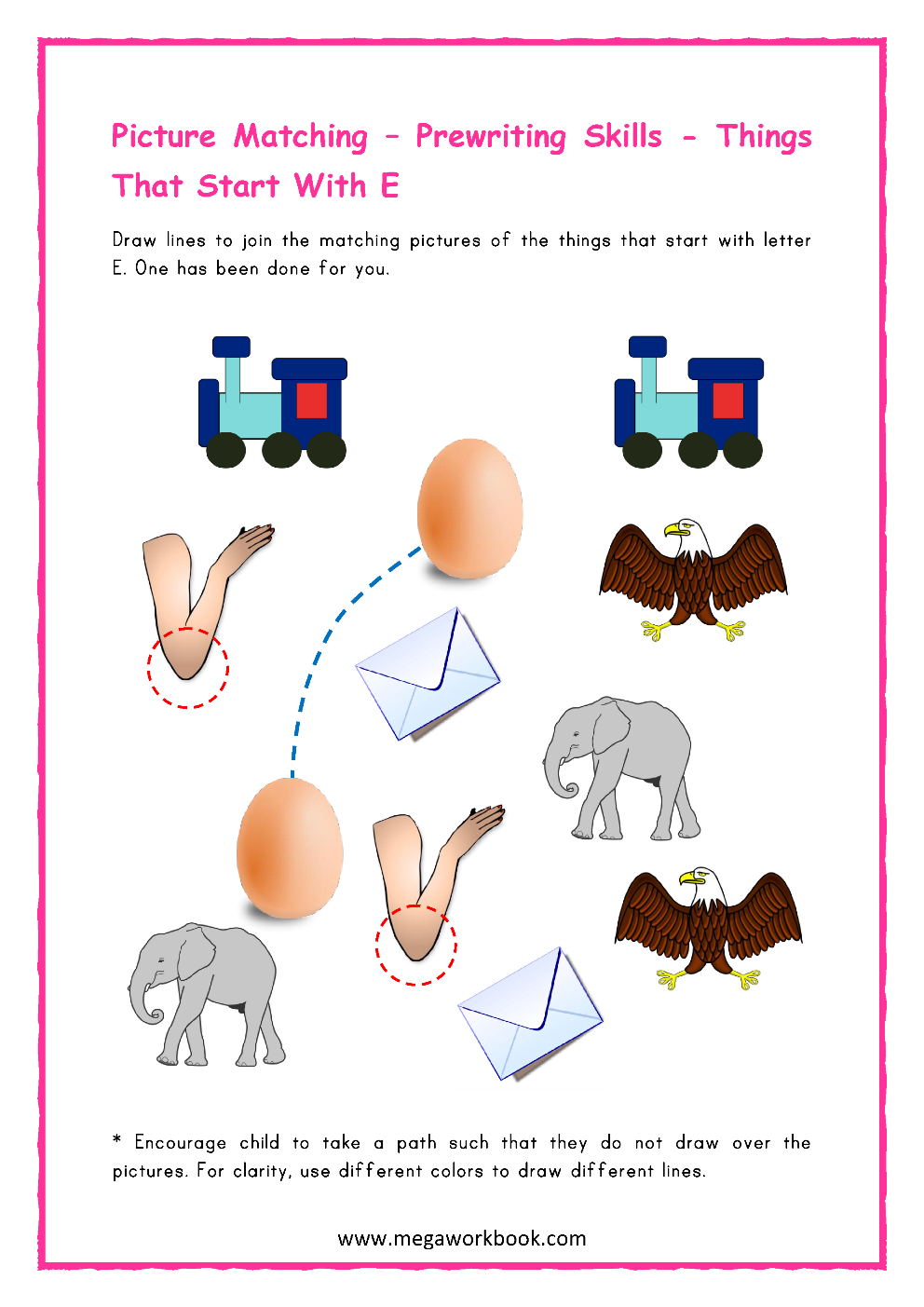 Letter E Activities Letter E Worksheets Letter E Activities For Preschoolers Letter E Printables Megaworkbook