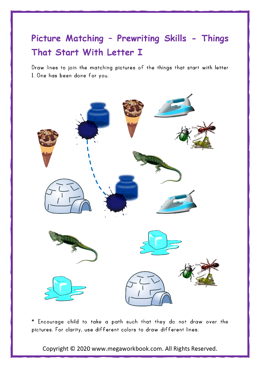 Letter I Worksheets Letter I Crafts Letter I Activities For