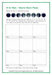 Letter_M_Activity_Printable_Worksheet_Preschoolers_M_For_Moon_Experiment_Observe_Phases_Of_Moon