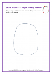 Letter_N_Worksheet_Activity_Printable_For_Preschool_Finger_Painting_N_For_Necklace