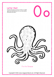 Letter Hunt (O For Octopus)