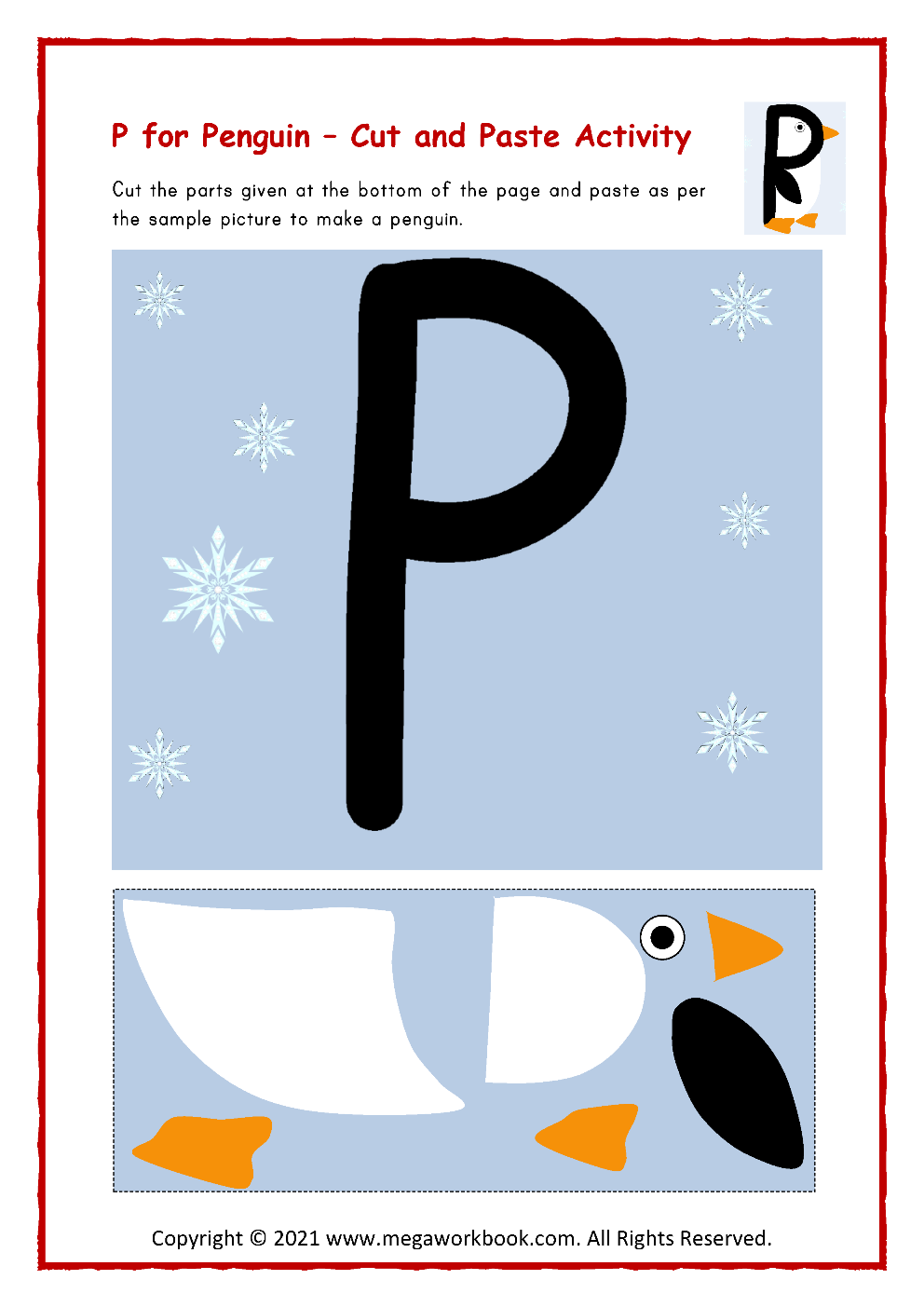 Letter P Activities Preschool - Letter P Worksheets - Letter P Crafts