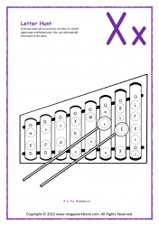 Letter Hunt (X For Xylophone)