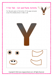 Y for Yak - Capital Y