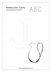 Rainbow_Letter_Tracing_Capital_Letter_J