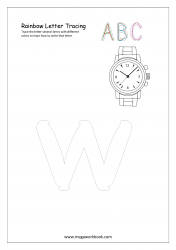 Rainbow_Letter_Tracing_Small_Letter_w