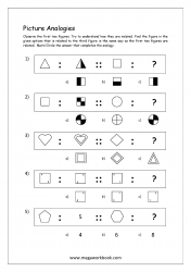 Picture Analogies Worksheet For Kindergarten - 02