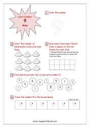 Kindergarten Worksheets, Math Worksheets
