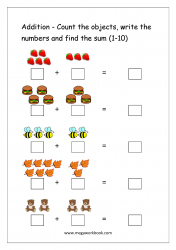 Addition For Kindergarten 2 - Kindergarten Addition Worksheets - Simple Addition Worksheets
