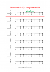 Subtraction_1_to_10_Using_Number_Line_Worksheet_01