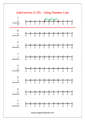 Subtraction_1_to_10_Using_Number_Line_Worksheet_05