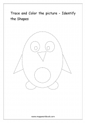 Identify The Shapes - Penguin