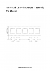 Identify The Shapes - Bus