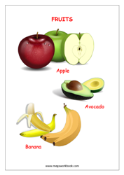 eBook-Name of Fruits (with pictures)